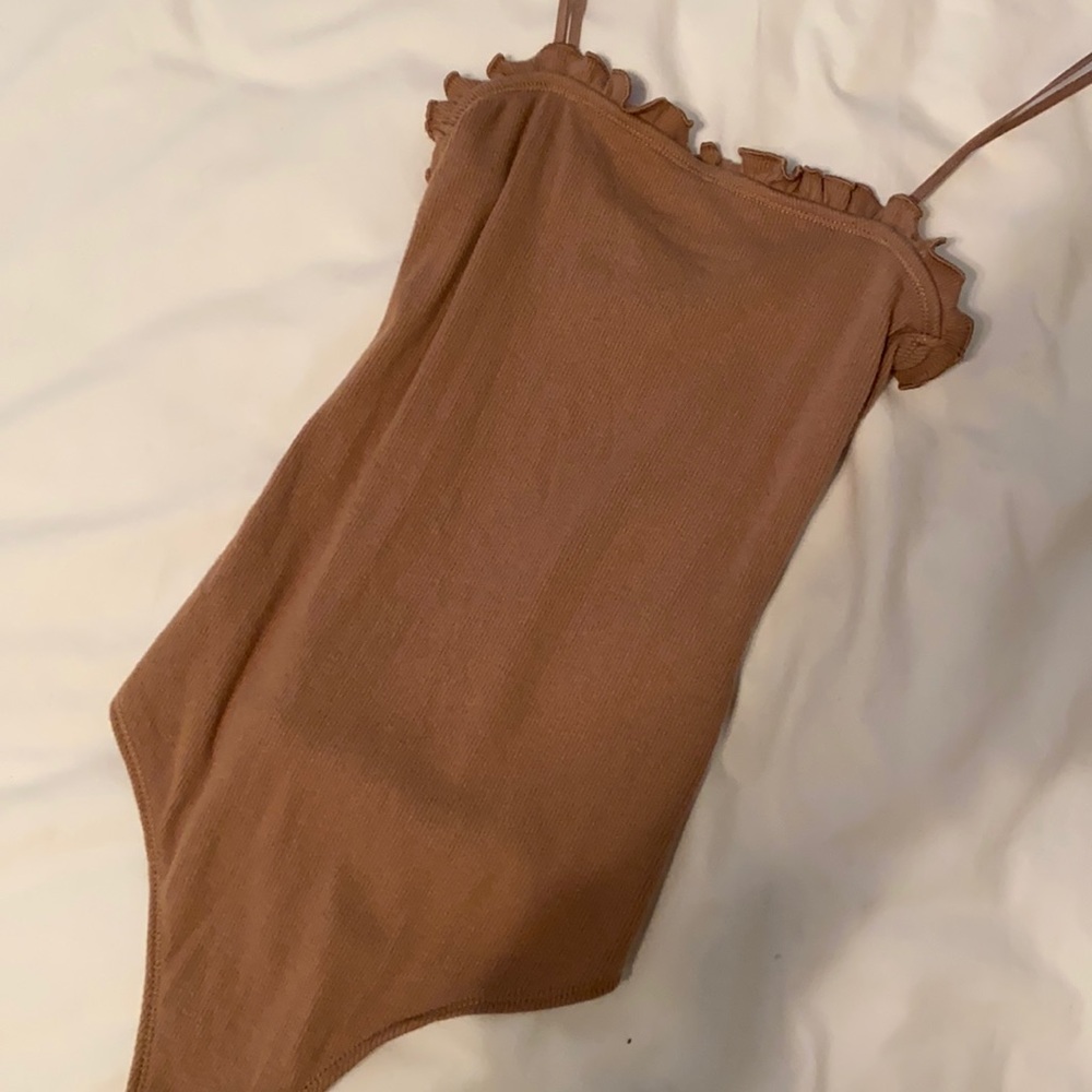 Abercrombie Ruffle Bodysuit